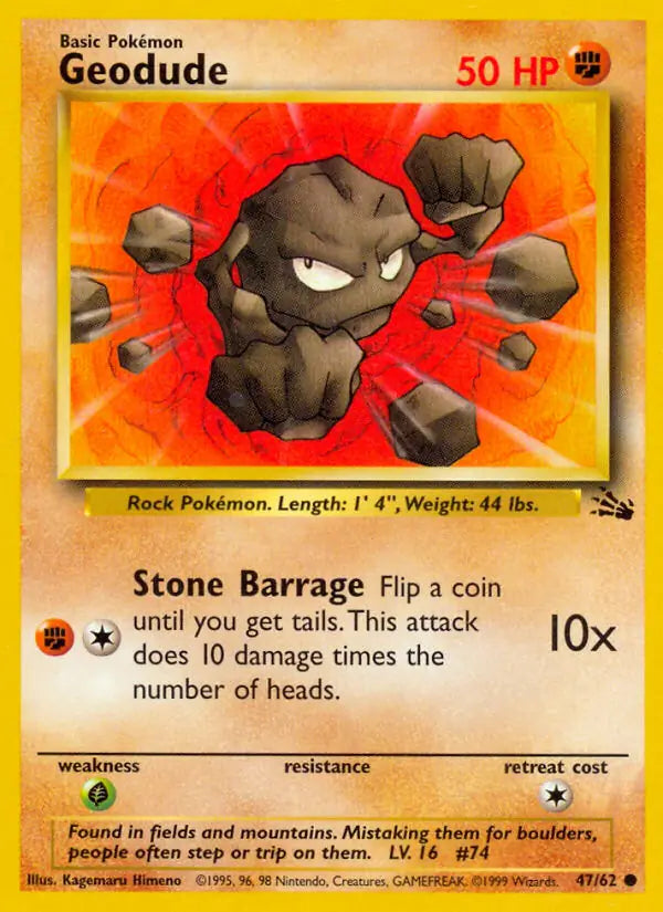 Geodude Common 47/62