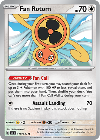 Fan Rotom - #118