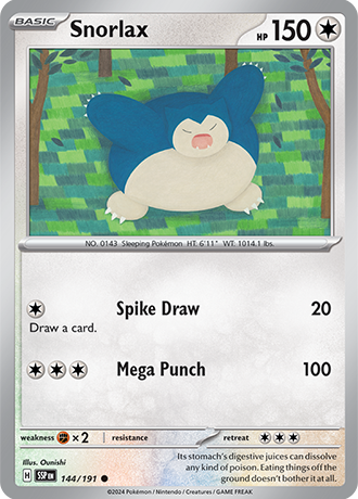 Snorlax - #144