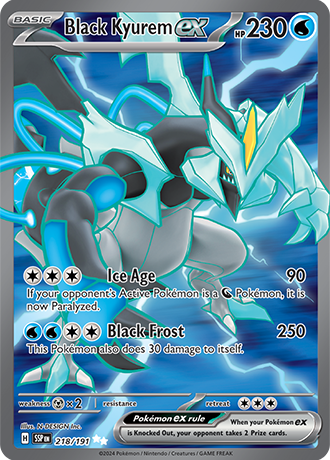 Black Kyurem ex - #218