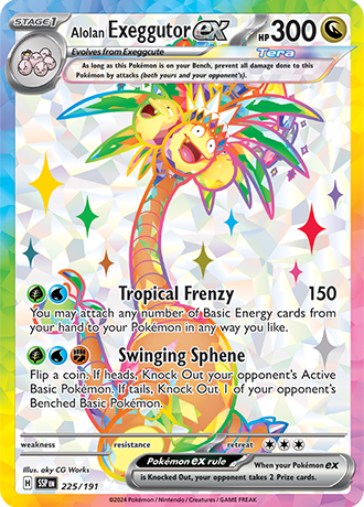 Alolan Exeggutor ex - #225