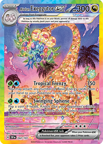 Alolan Exeggutor ex - #242