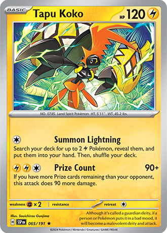 Tapu Koko - #65