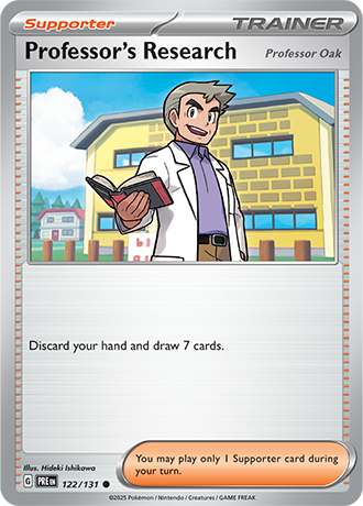 Professor's Research: Professor Oak - #122