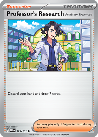 Professor's Research: Professor Sycamore - #125