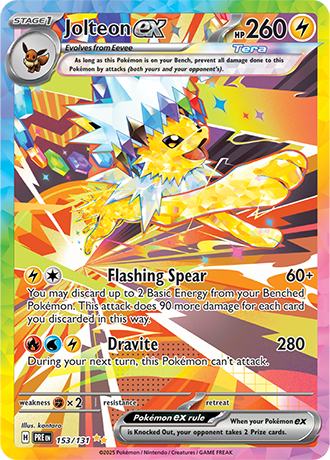 Jolteon ex - #153