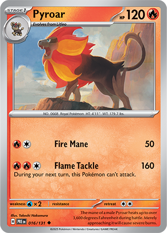 Pyroar - #16