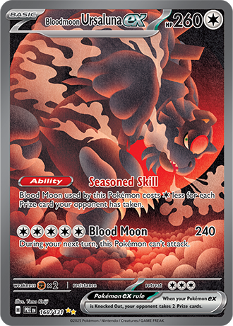 Bloodmoon Ursaluna ex - #168