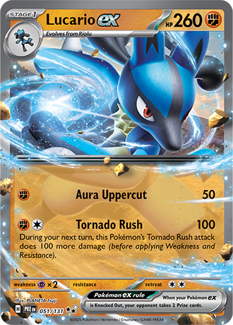 Lucario ex - #51