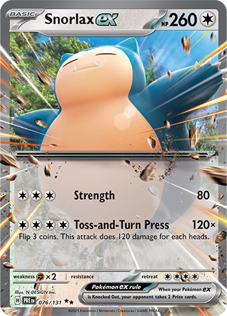 Snorlax ex - #76